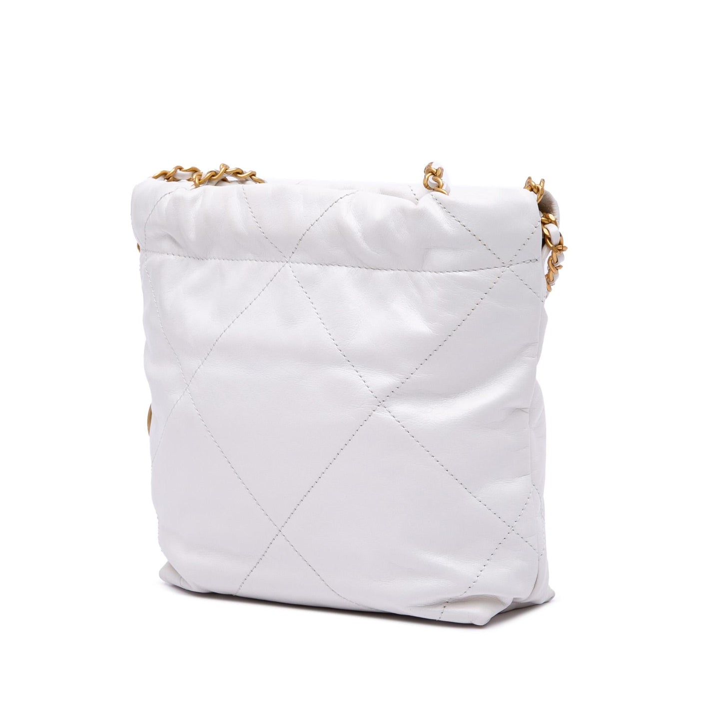 Chanel Shiny Calfskin 22 Shoulder Bag - Rovelle Bags