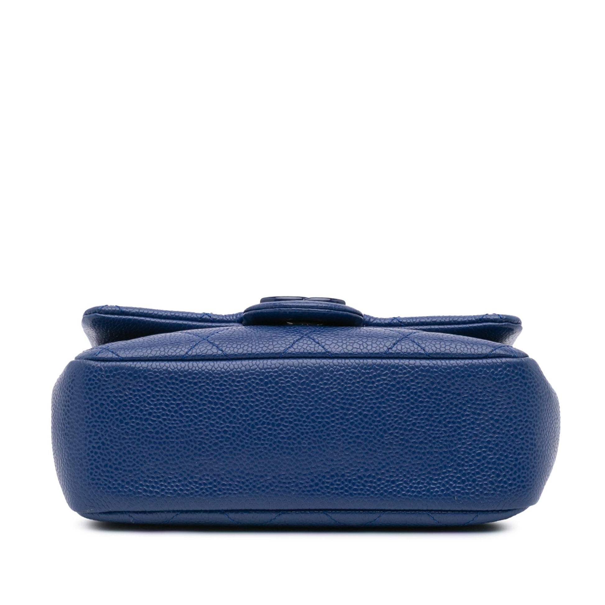 Chanel Square Caviar Incognito Crossbody Bag - Rovelle Bags