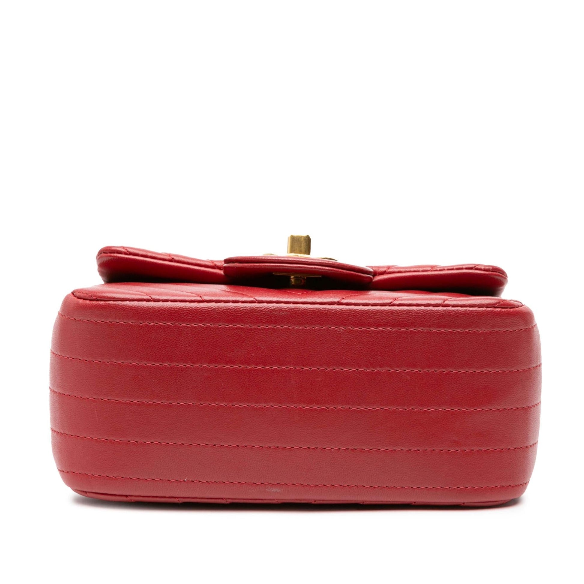 Chanel Square Classic Chevron Crossbody Bag - Rovelle Bags