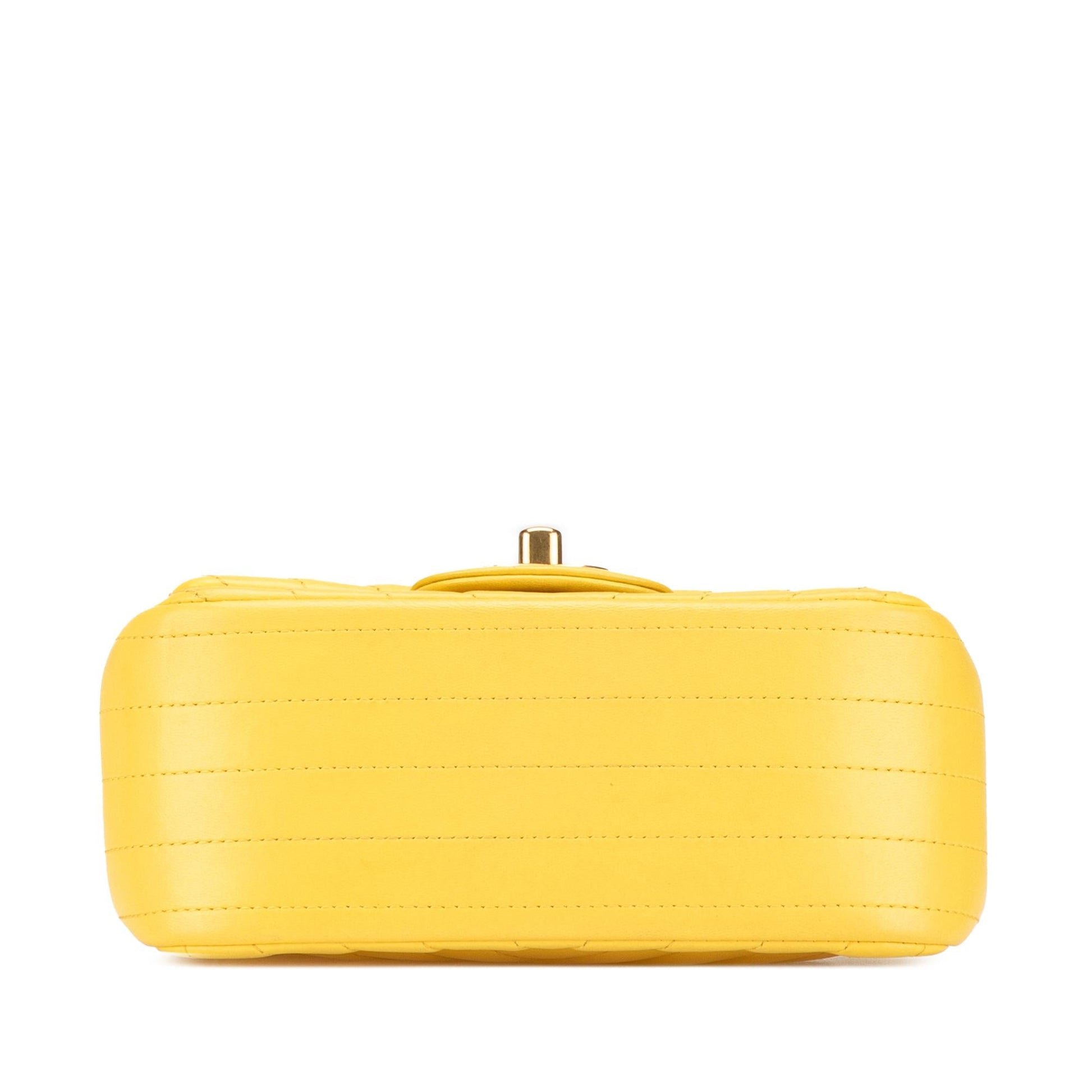 Chanel Square Classic Chevron Crossbody Bag - Rovelle Bags
