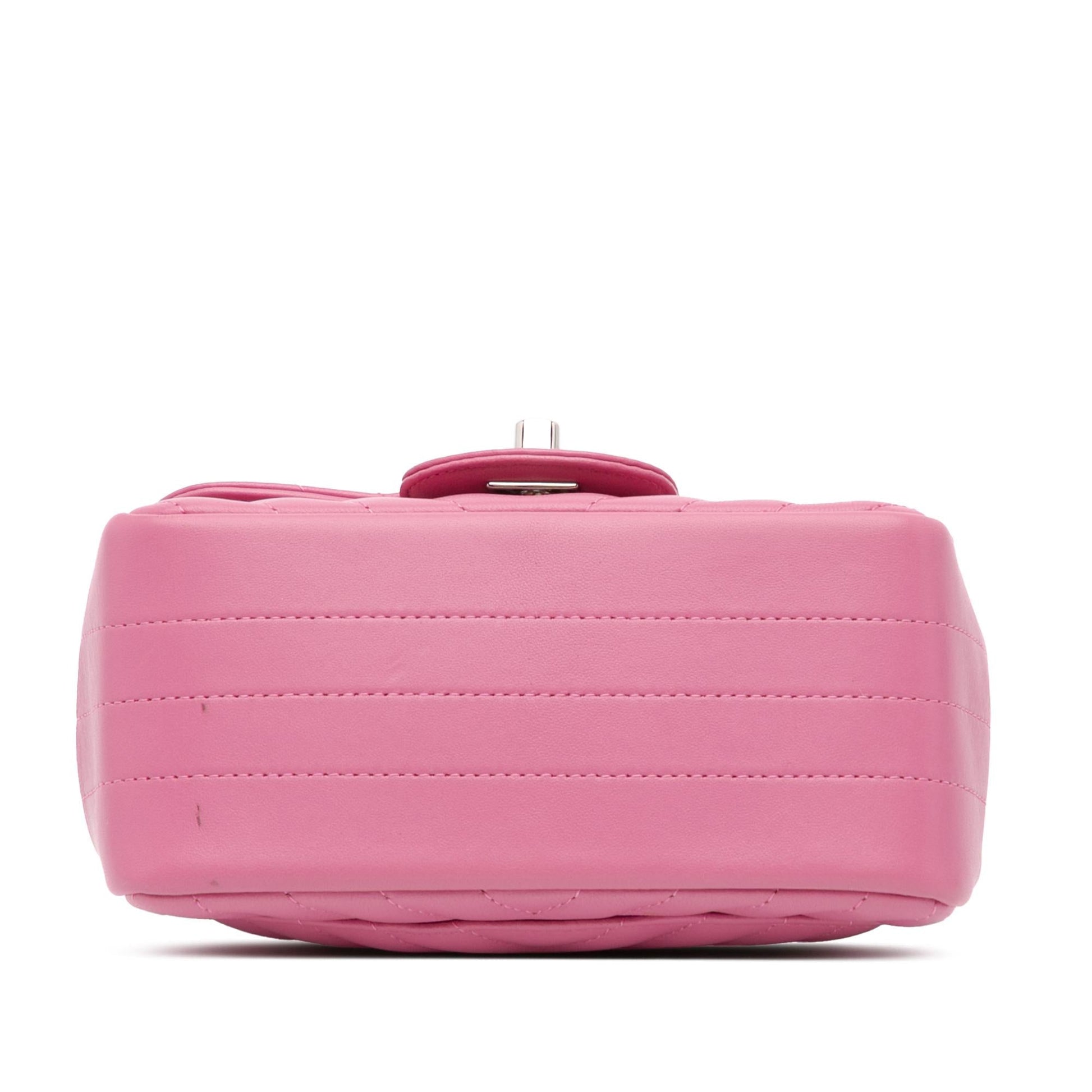 Chanel Square Classic Chevron Crossbody Bag - Rovelle Bags