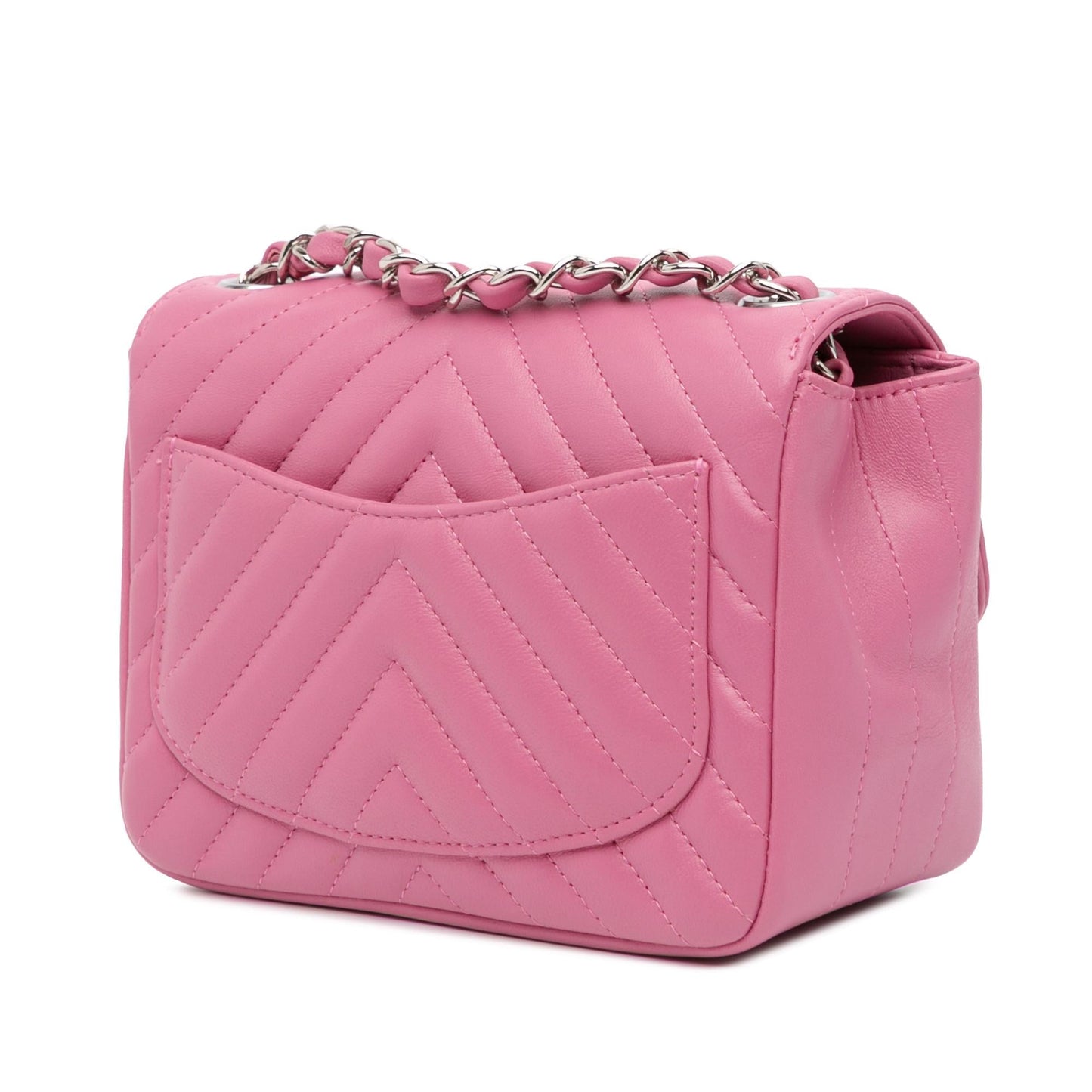 Chanel Square Classic Chevron Crossbody Bag - Rovelle Bags