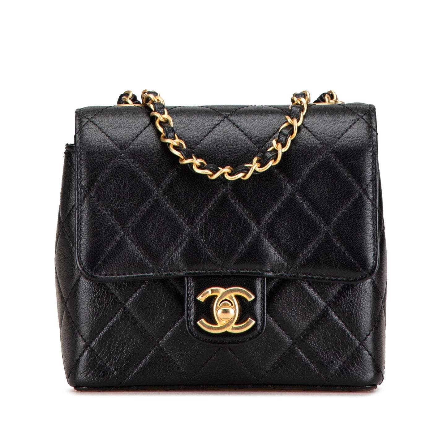 Chanel Square Classic Goatskin Crossbody Bag - Rovelle Bags