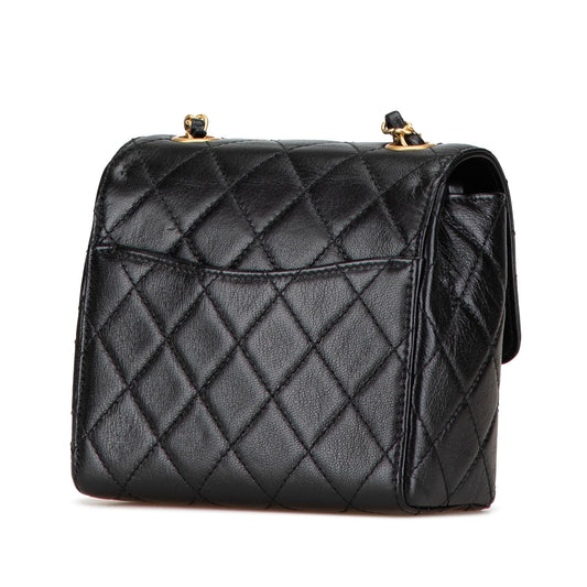 Chanel Square Classic Goatskin Crossbody Bag - Rovelle Bags
