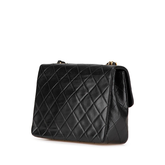 Chanel Square Classic Lambskin Crossbody Bag - Rovelle Bags
