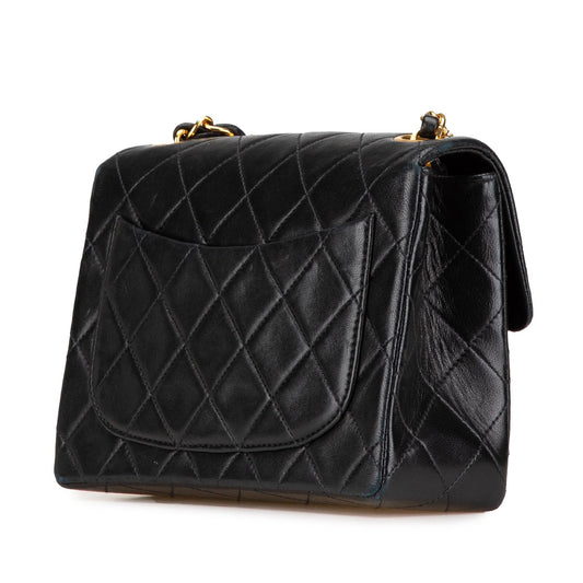 Chanel Square Classic Lambskin Crossbody Bag - Rovelle Bags