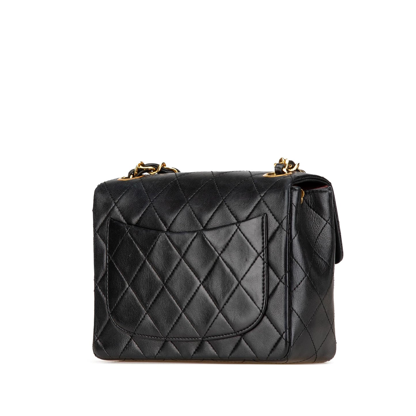 Chanel Square Classic Lambskin Crossbody Bag - Rovelle Bags