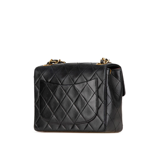 Chanel Square Classic Lambskin Crossbody Bag - Rovelle Bags