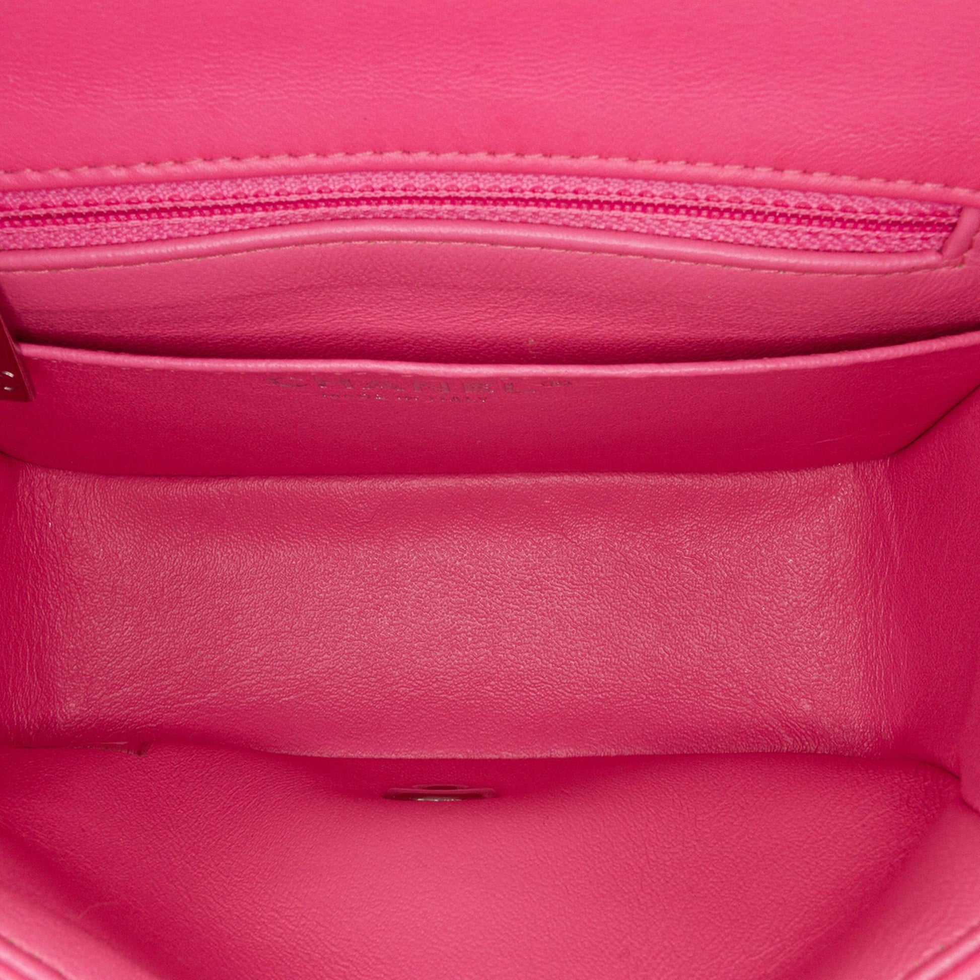 Chanel Square Classic Lambskin Crossbody Bag - Rovelle Bags