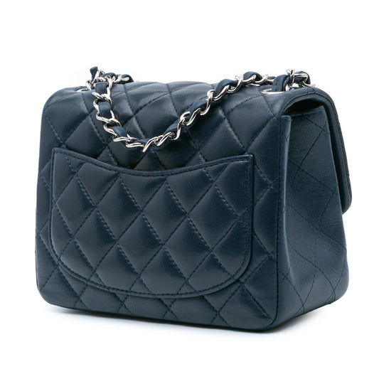 Chanel Square Classic Lambskin Crossbody Bag - Rovelle Bags