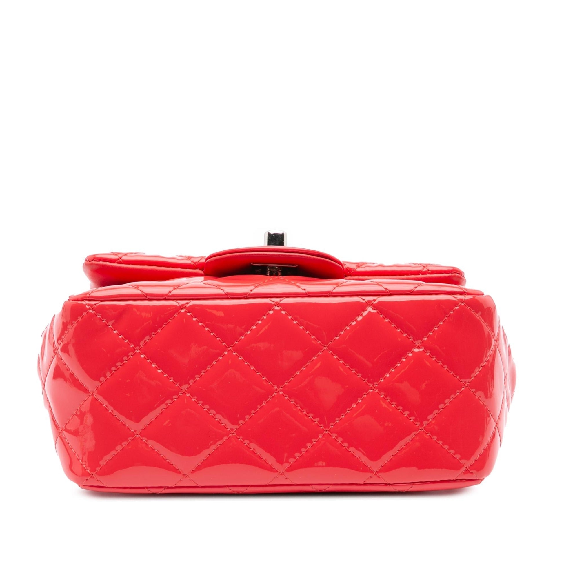 Chanel Square Classic Patent Crossbody Bag - Rovelle Bags