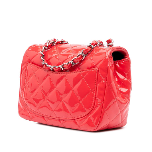 Chanel Square Classic Patent Crossbody Bag - Rovelle Bags