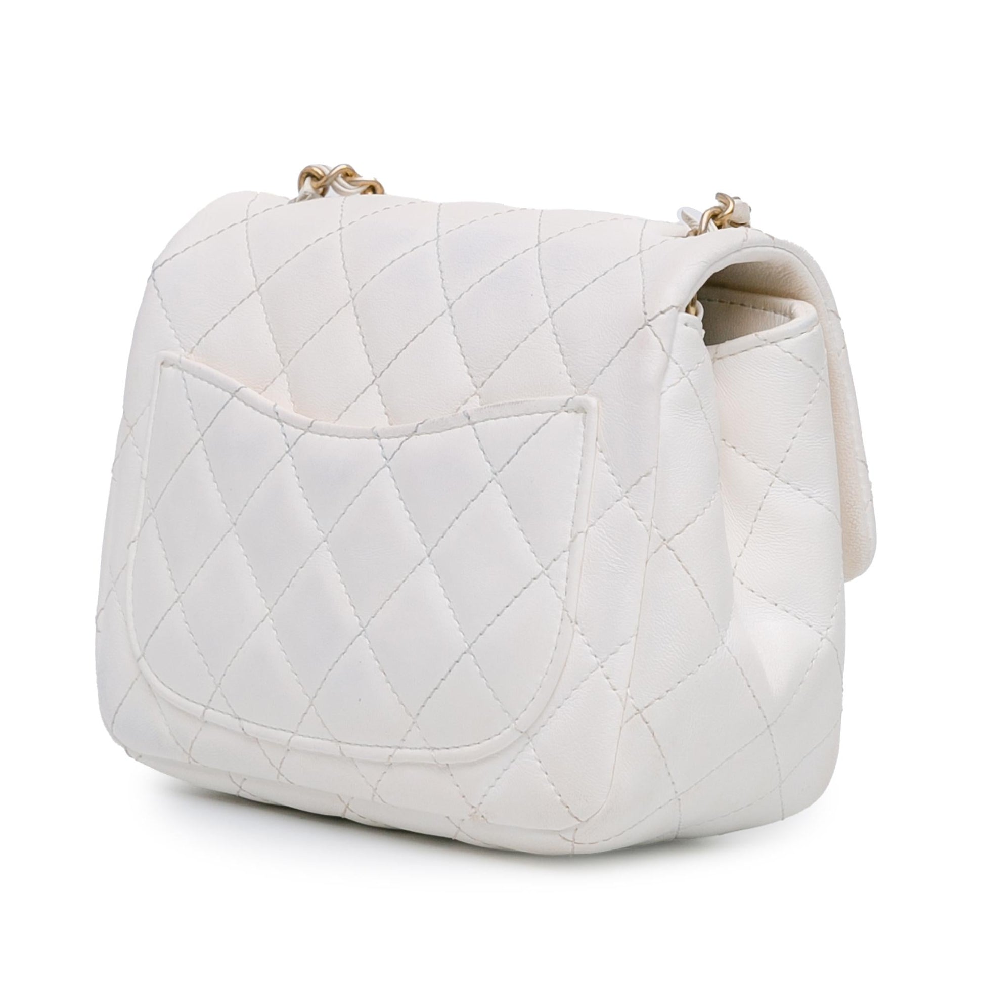Chanel Square Lambskin Romance Crossbody Bag - Rovelle Bags