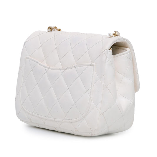 Chanel Square Lambskin Romance Crossbody Bag - Rovelle Bags