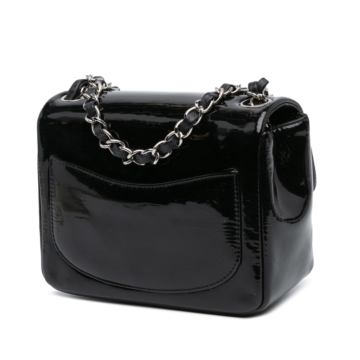 Chanel Square Patent Single Crossbody Bag - Rovelle Bags