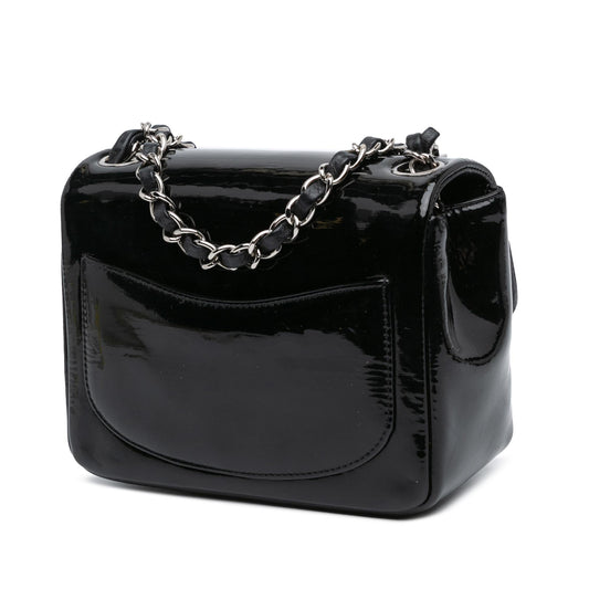 Chanel Square Patent Single Crossbody Bag - Rovelle Bags