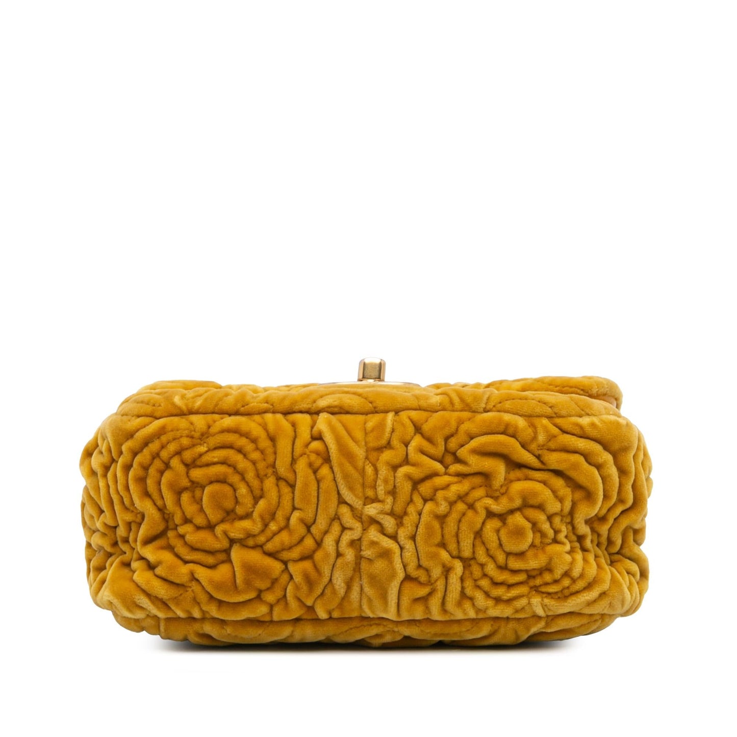 Chanel Square Velvet Camellia Crossbody Bag - Rovelle Bags