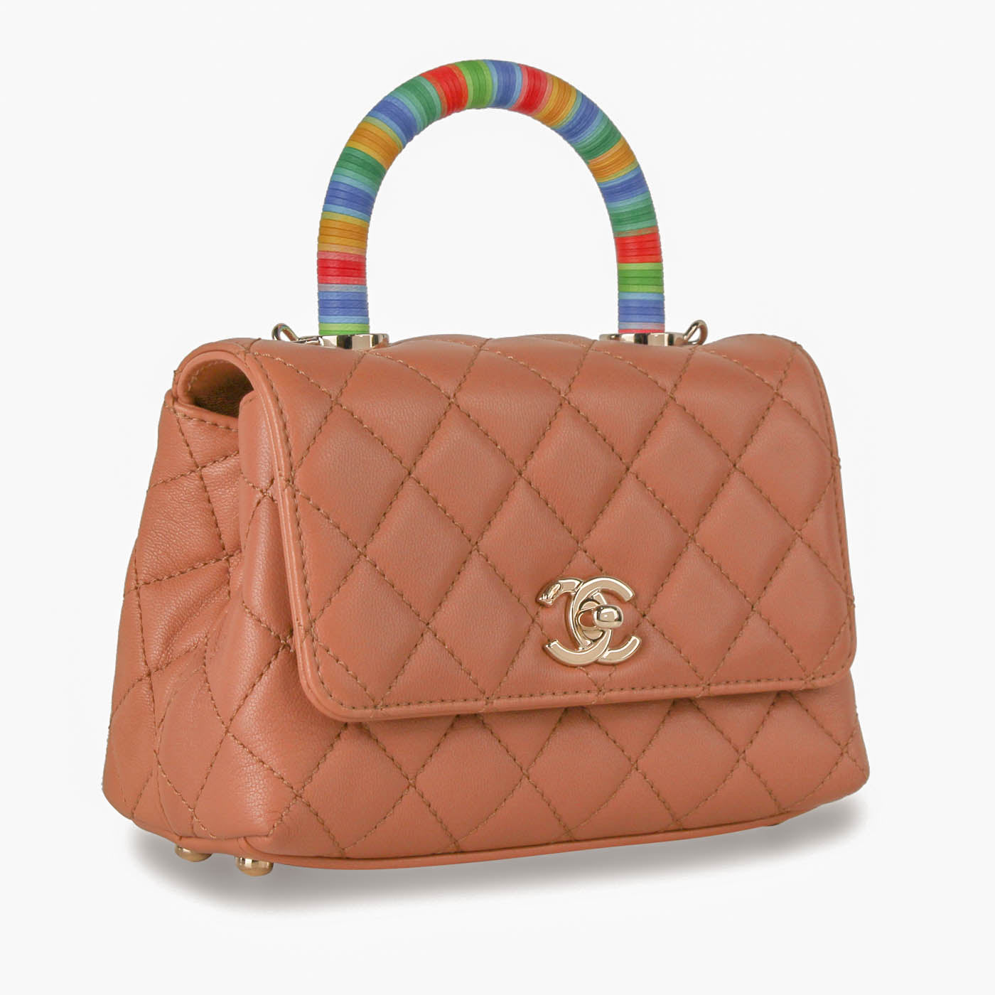 Chanel Coco Handle Handbag - Rovelle Bags