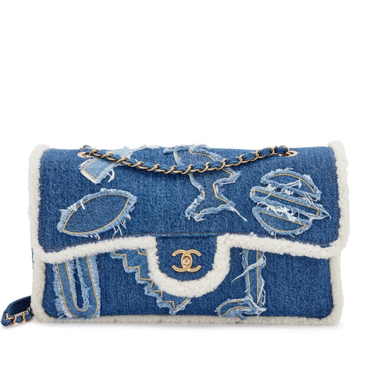 Chanel -EGYPT HEIROGLYPH JUMBO Flap Bag - Rovelle Bags