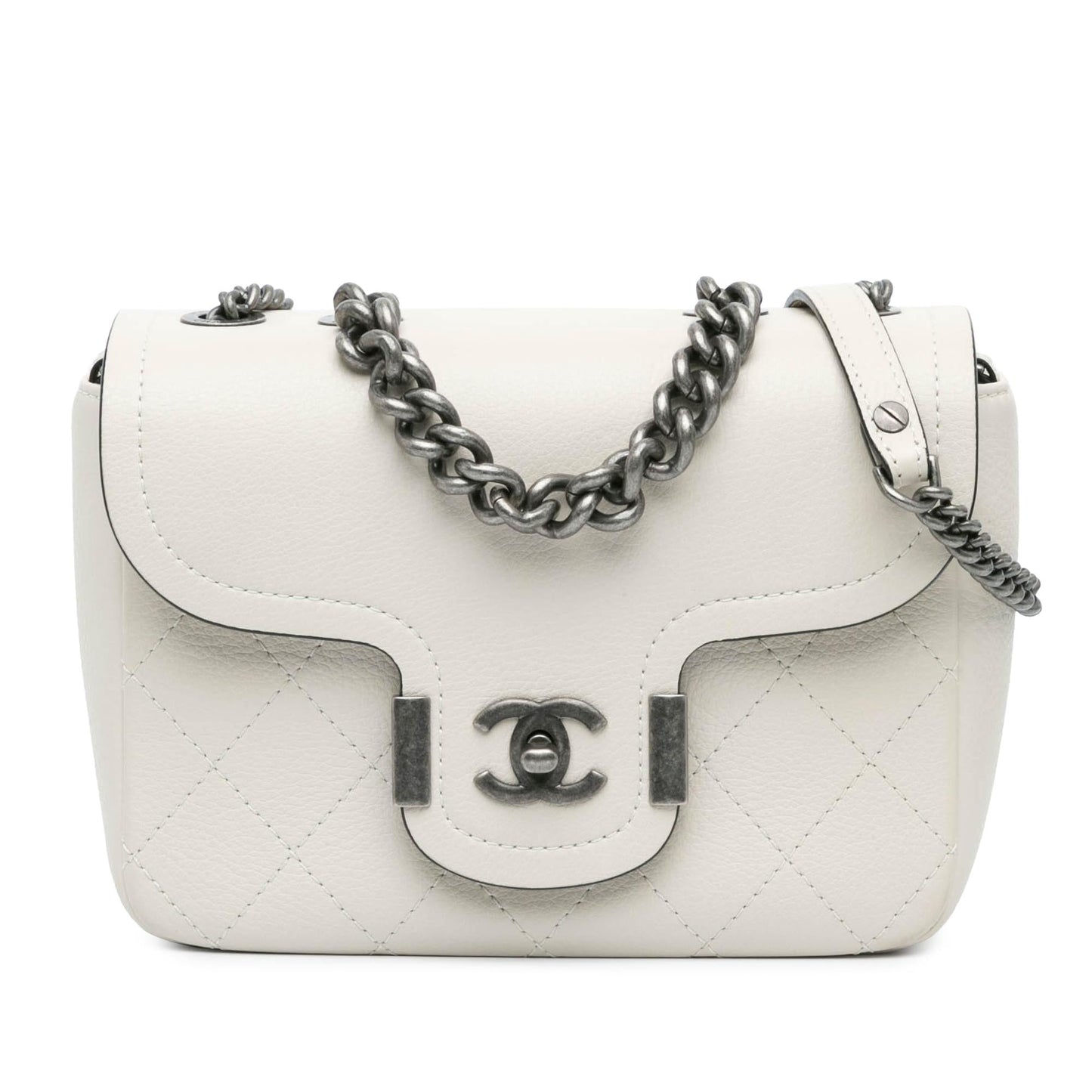 Chanel -Greece Calfskin Archi Shoulder Bag - Rovelle Bags