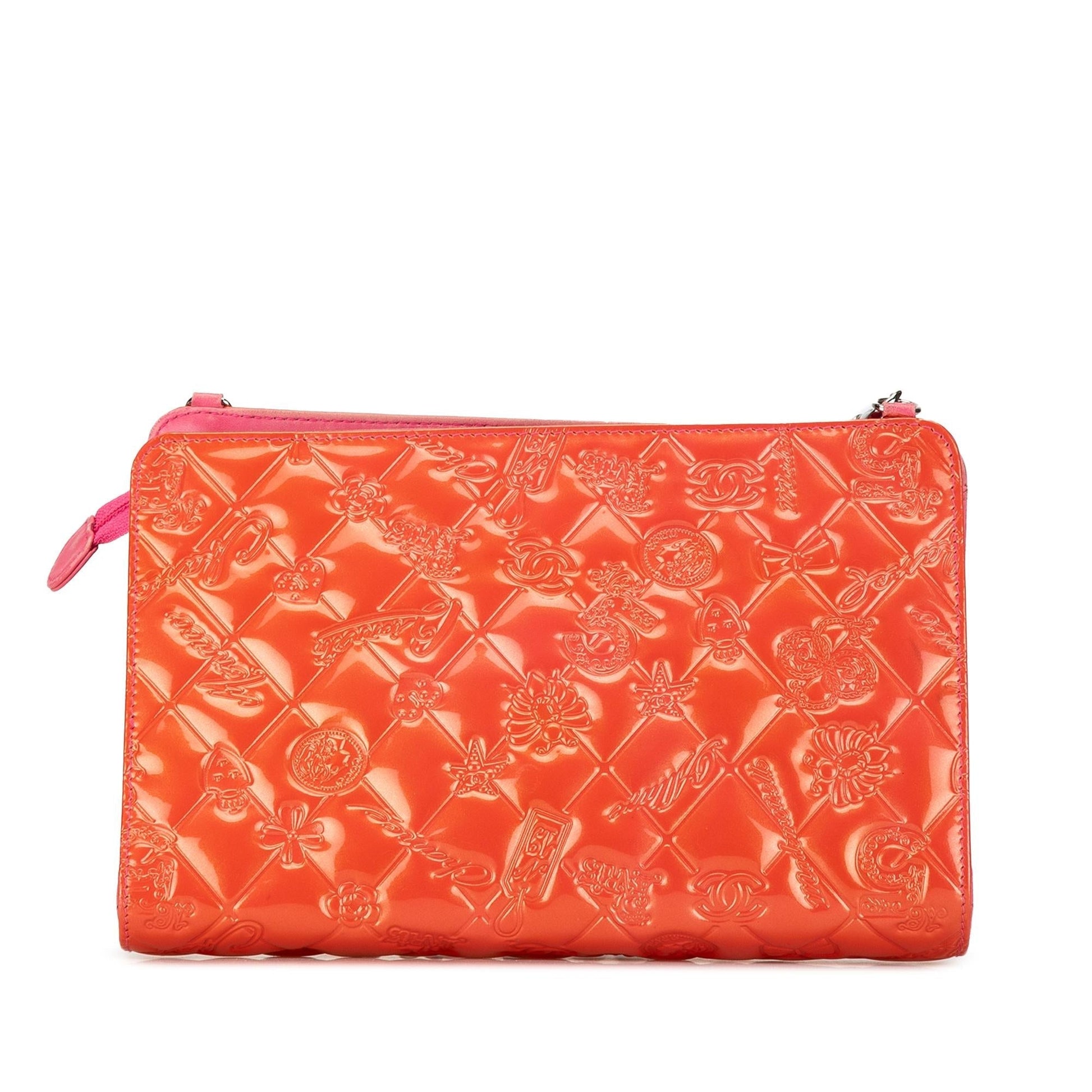 Chanel Patent Calfskin Lucky Shoulder Bag - Rovelle Bags