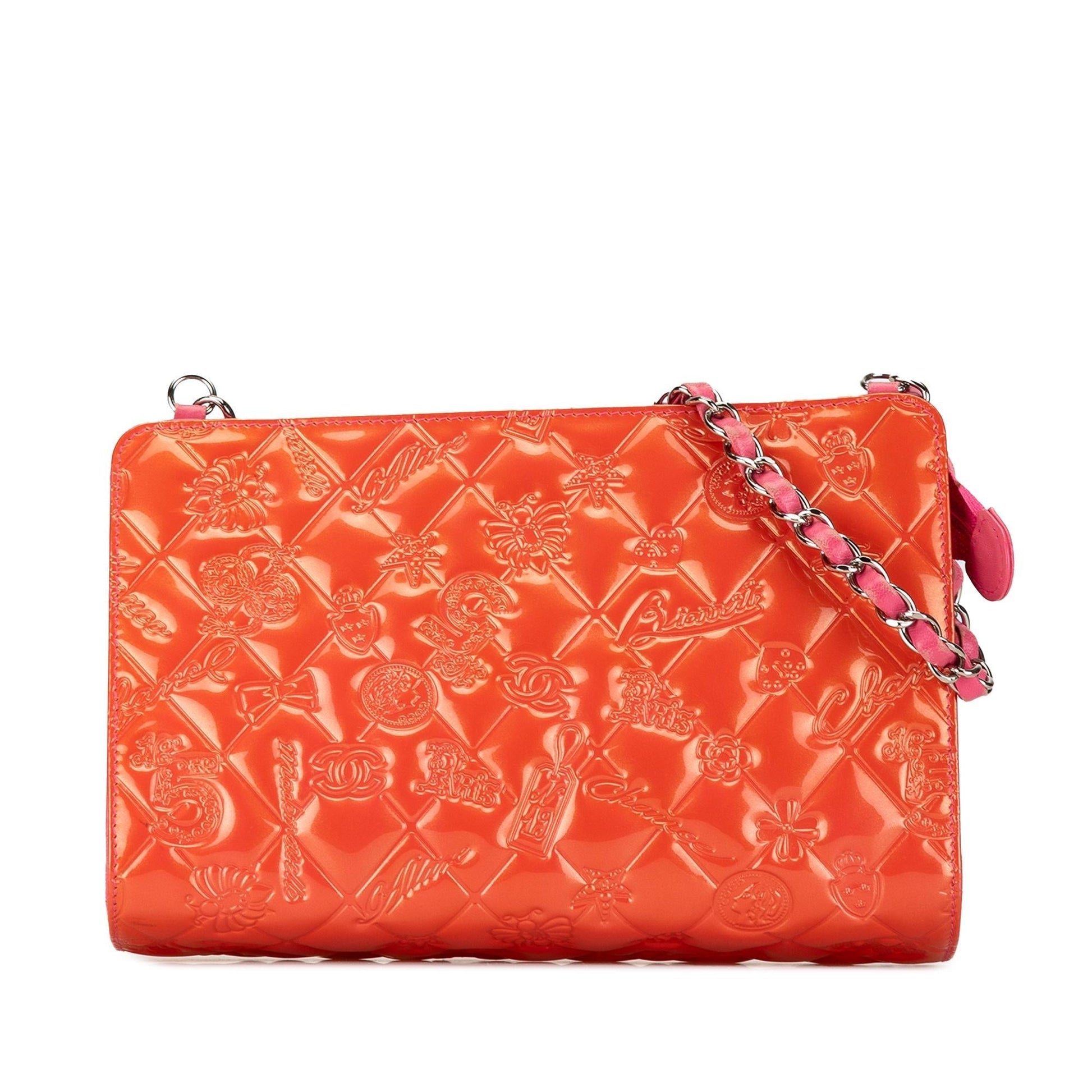 Chanel Patent Calfskin Lucky Shoulder Bag - Rovelle Bags