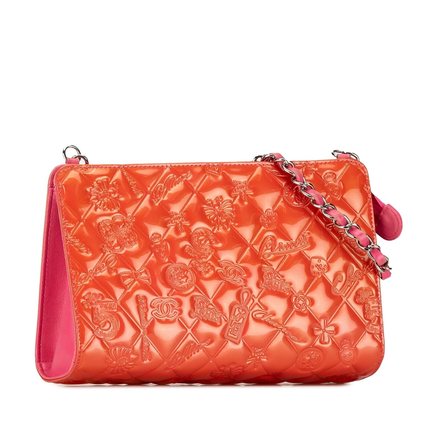 Chanel Patent Calfskin Lucky Shoulder Bag - Rovelle Bags