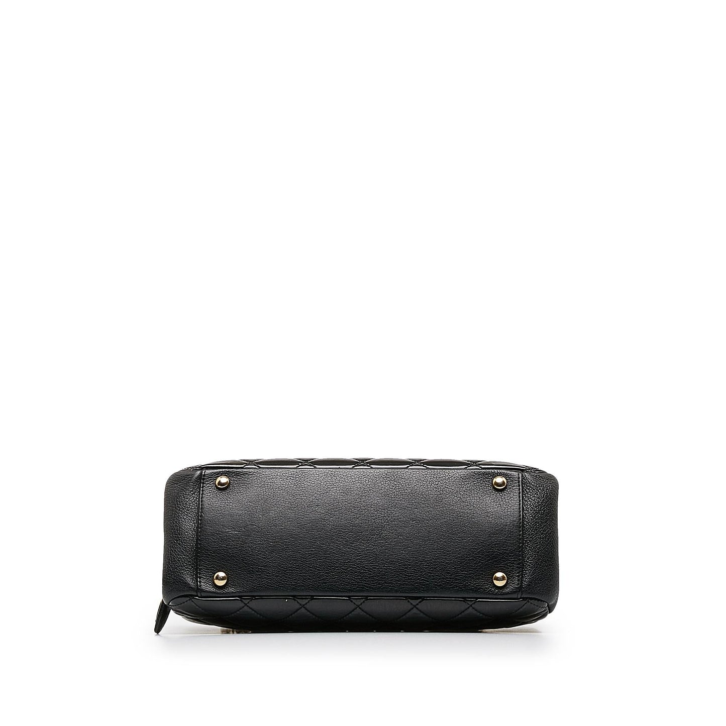 Chanel Patent Goatskin Paris Salzburg CC Eyelet Shoulder Bag (SHG-OuWTBq)