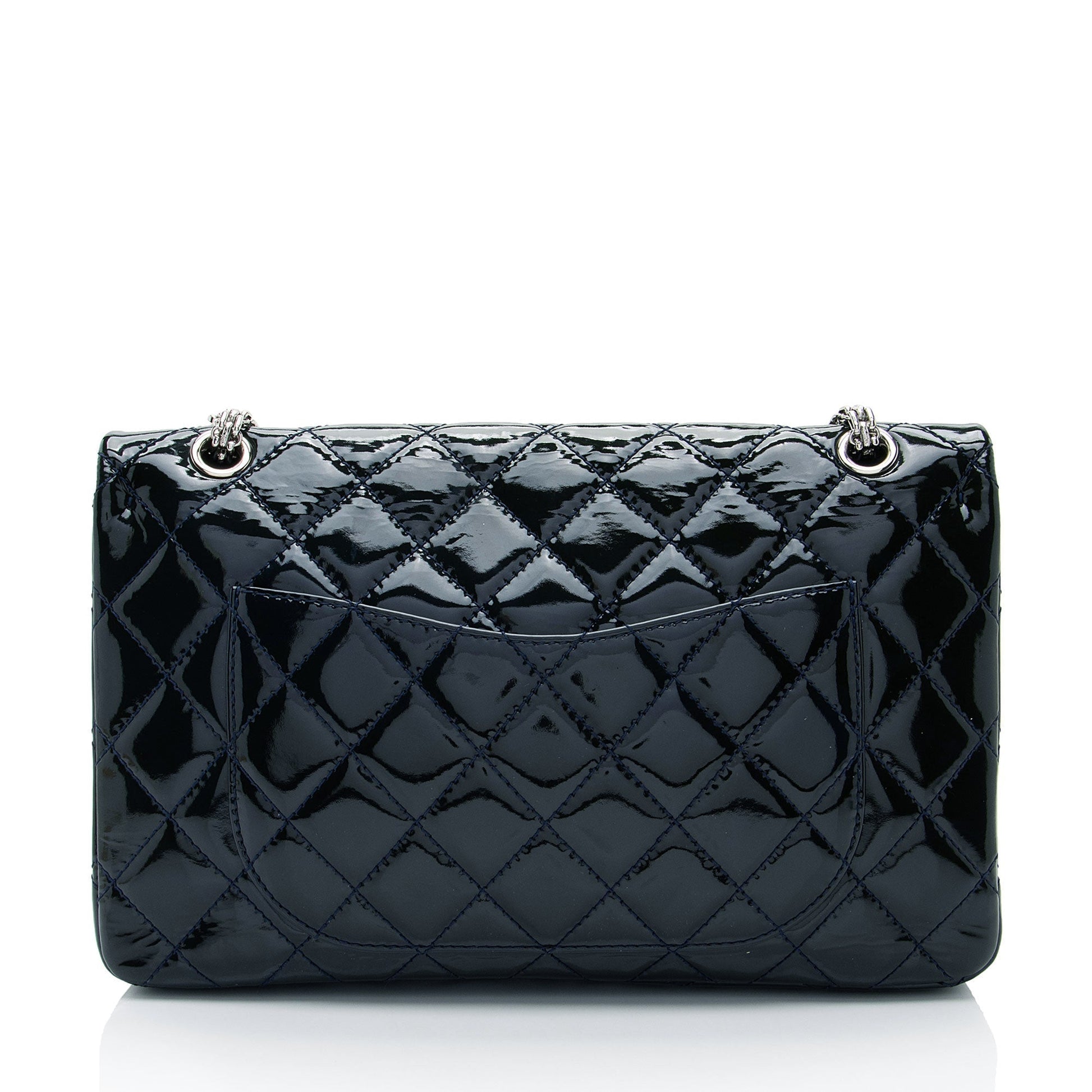 Chanel Patent Leather Calfskin Flap Bag - Rovelle Bags