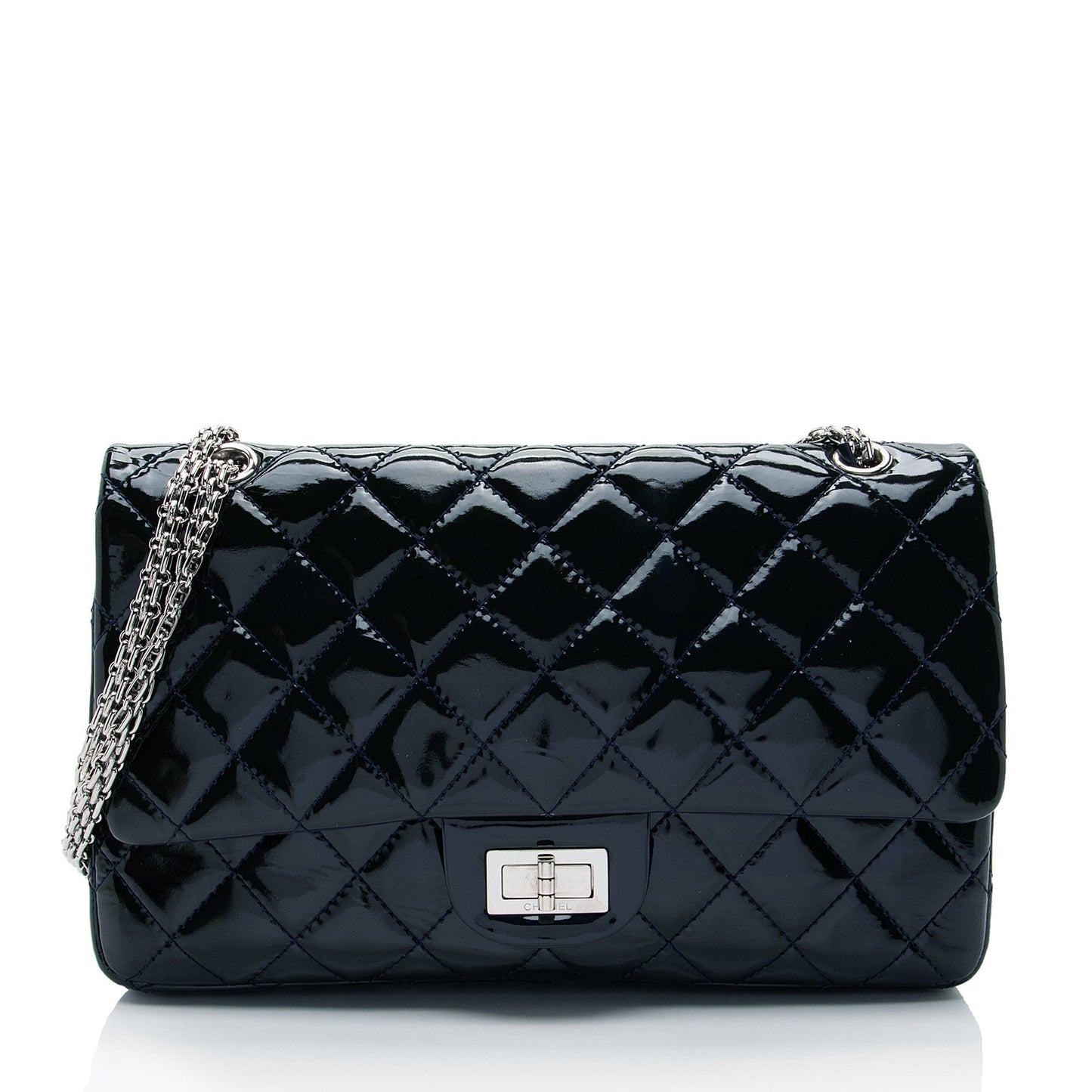 Chanel Patent Leather Calfskin Flap Bag - Rovelle Bags
