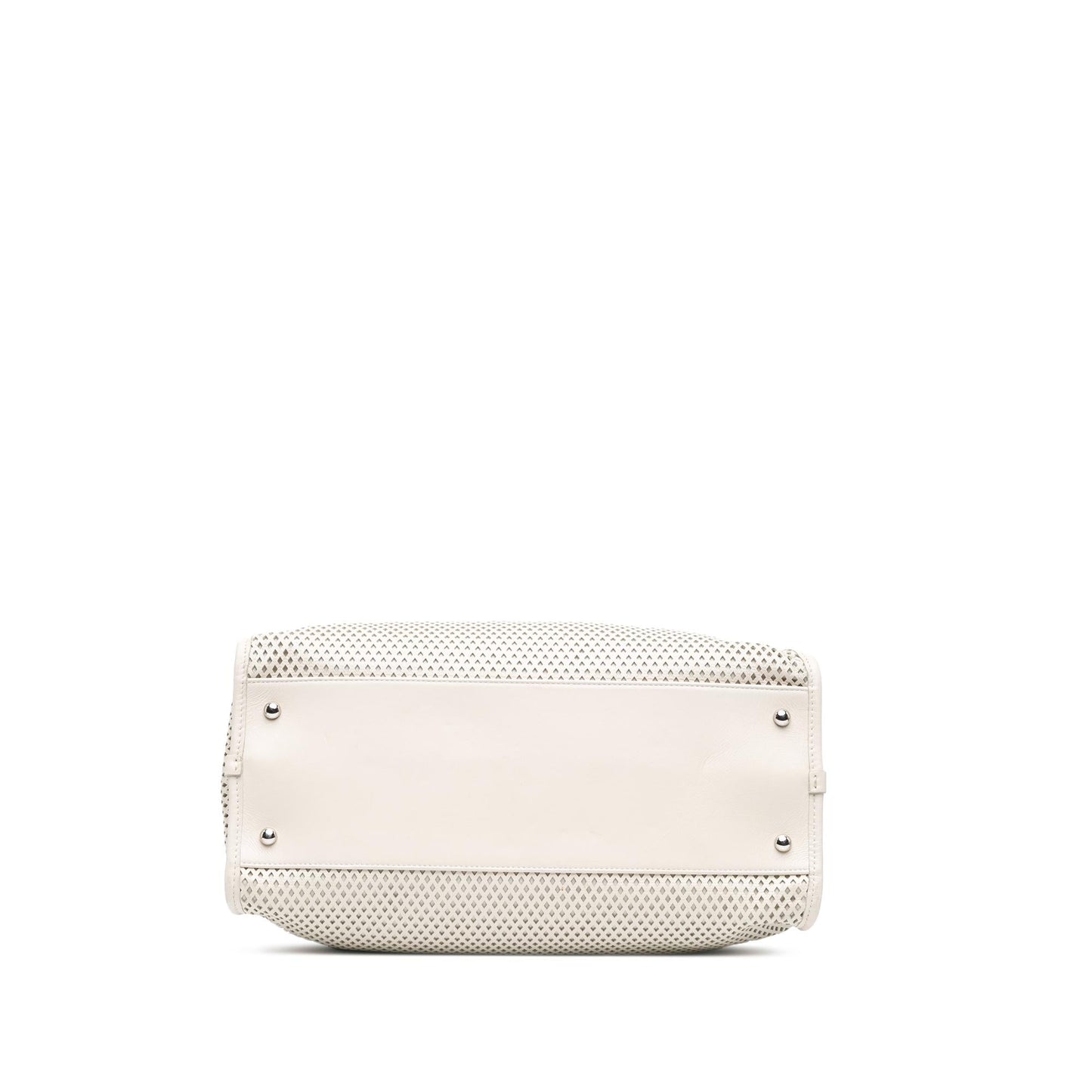 Chanel Perforated Calfskin Up Satchel Bag - Rovelle Bags