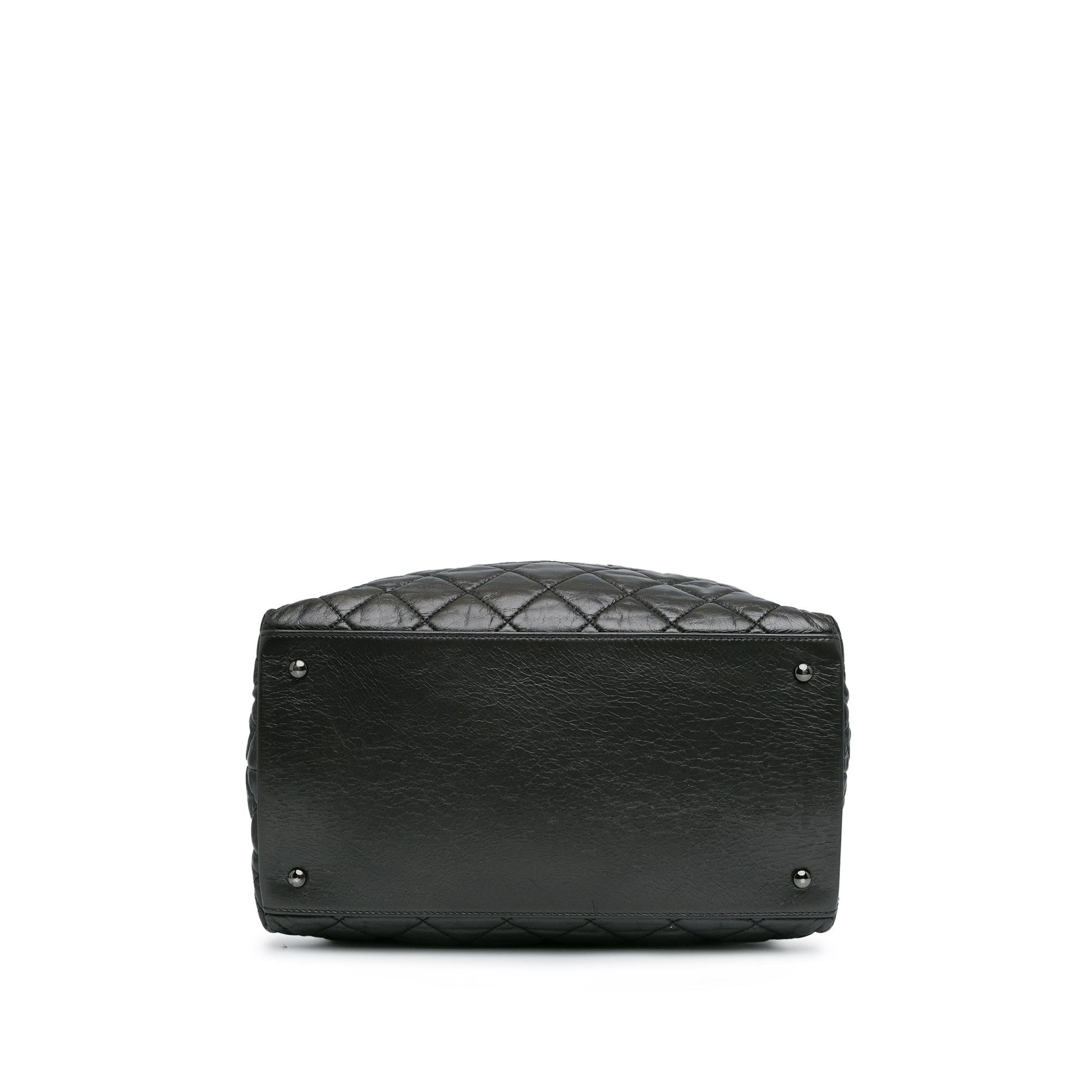 Chanel Quilted Aged Calfskin Tote Bag - Rovelle Bags