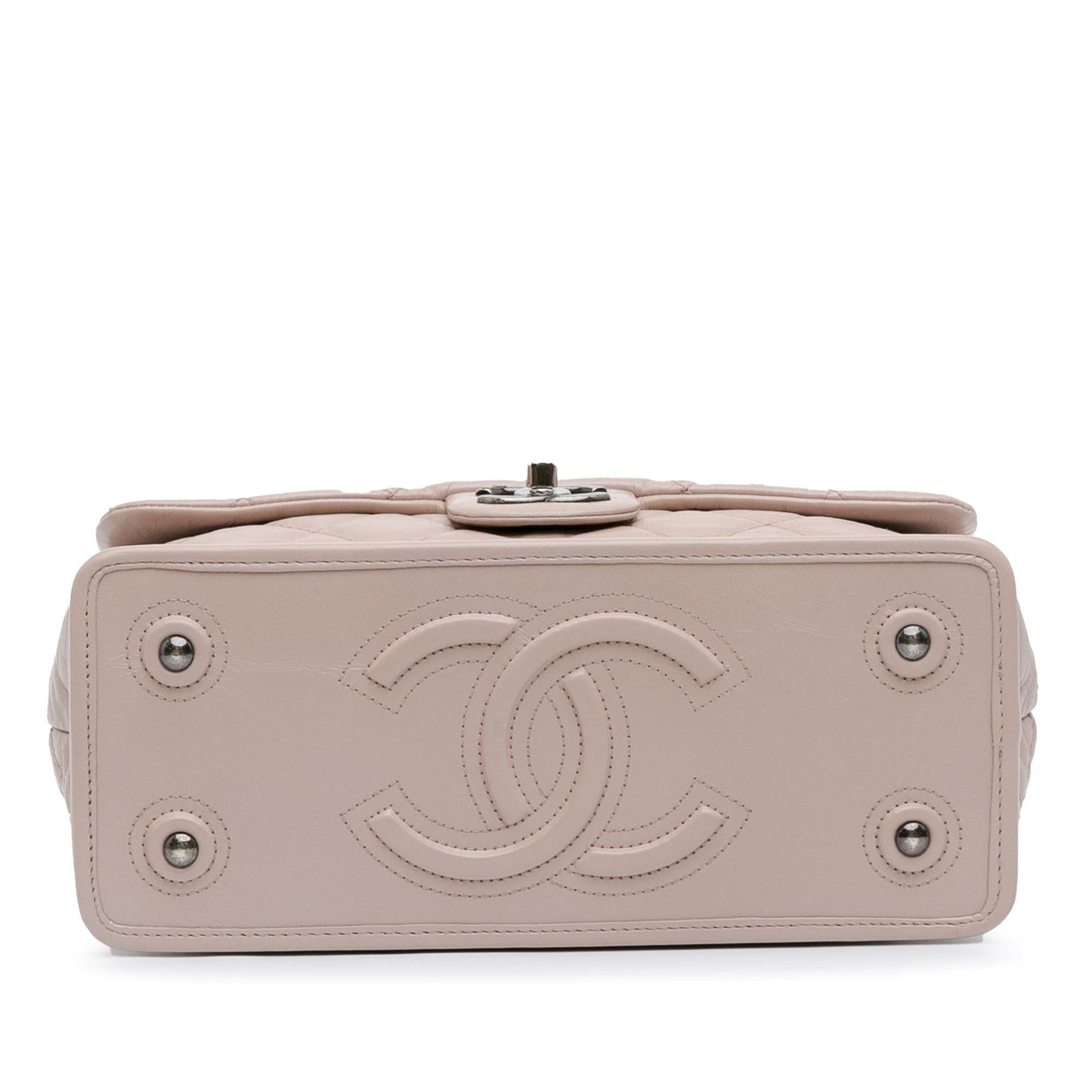 Chanel Quilted Aged Calfskin Shoulder Bag - Rovelle Bags