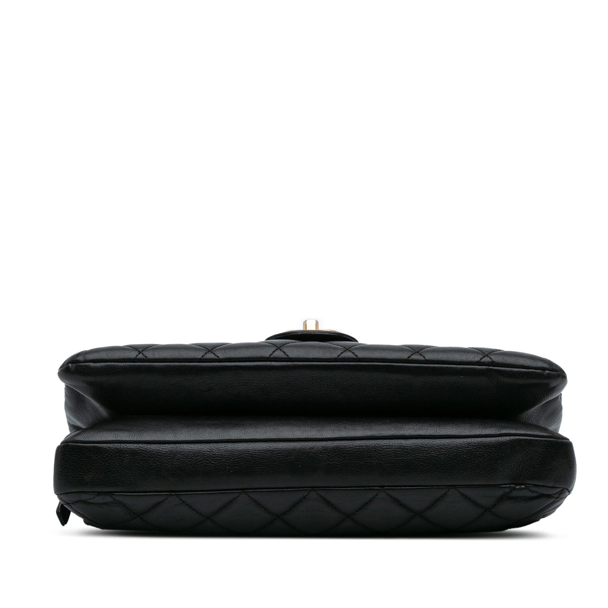 Chanel Quilted Calfskin CC Shoulder Bag - Rovelle Bags