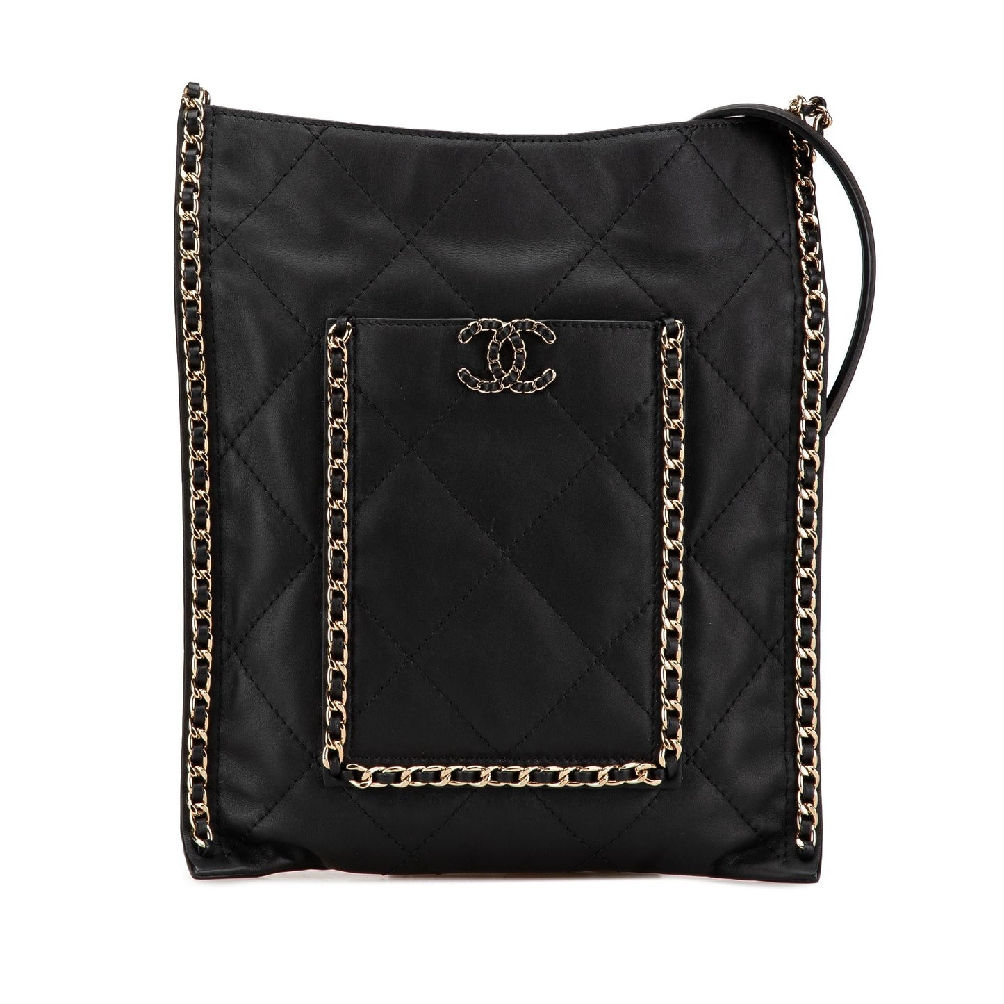 Chanel Quilted Calfskin Chain Shoulder Bag - Rovelle Bags