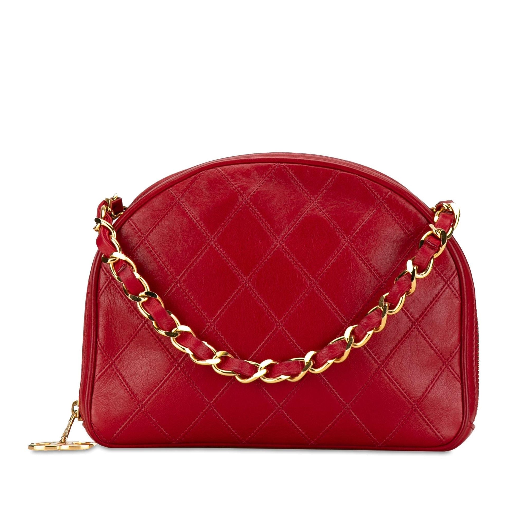Chanel Quilted Calfskin Chain Handbag - Rovelle Bags
