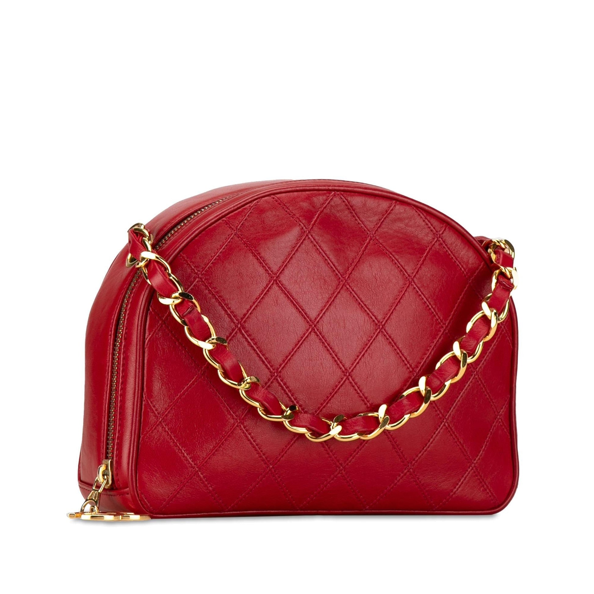 Chanel Quilted Calfskin Chain Handbag - Rovelle Bags
