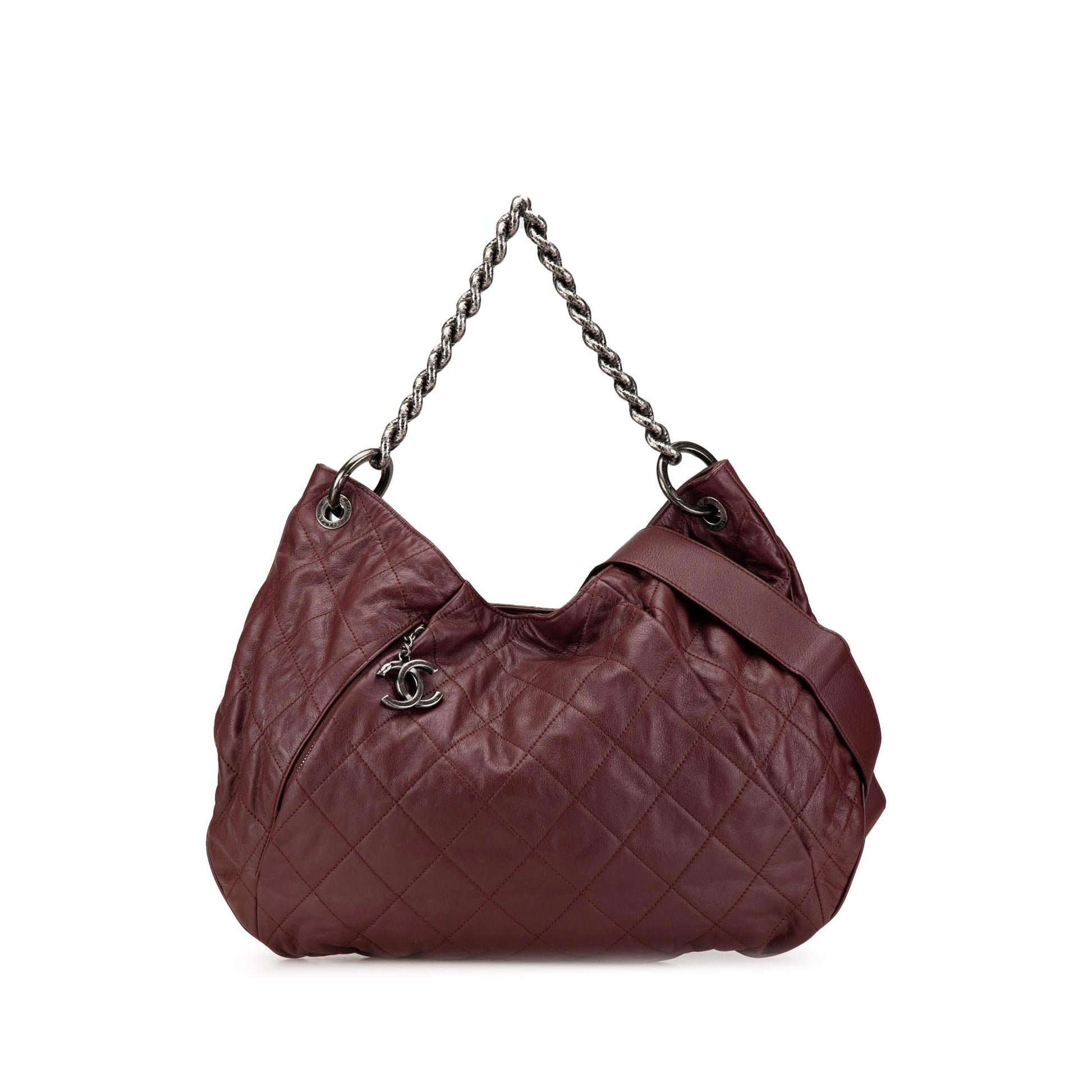 Chanel Quilted Calfskin Coco Shoulder Bag - Rovelle Bags
