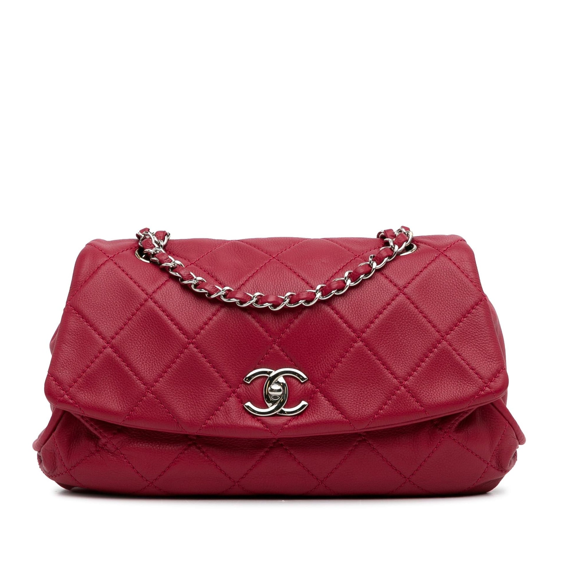 Chanel Quilted Calfskin Curvy Shoulder Bag - Rovelle Bags