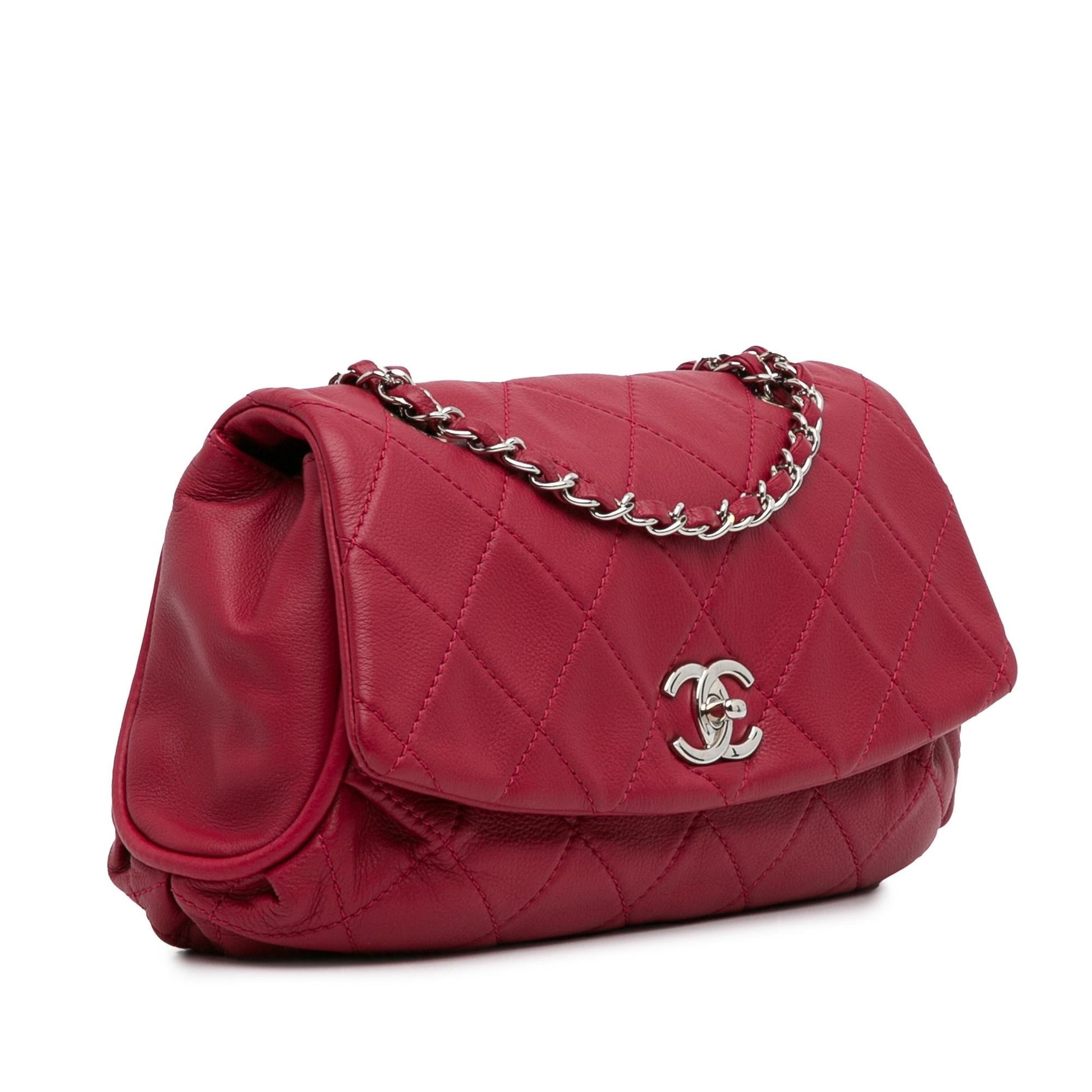 Chanel Quilted Calfskin Curvy Shoulder Bag - Rovelle Bags