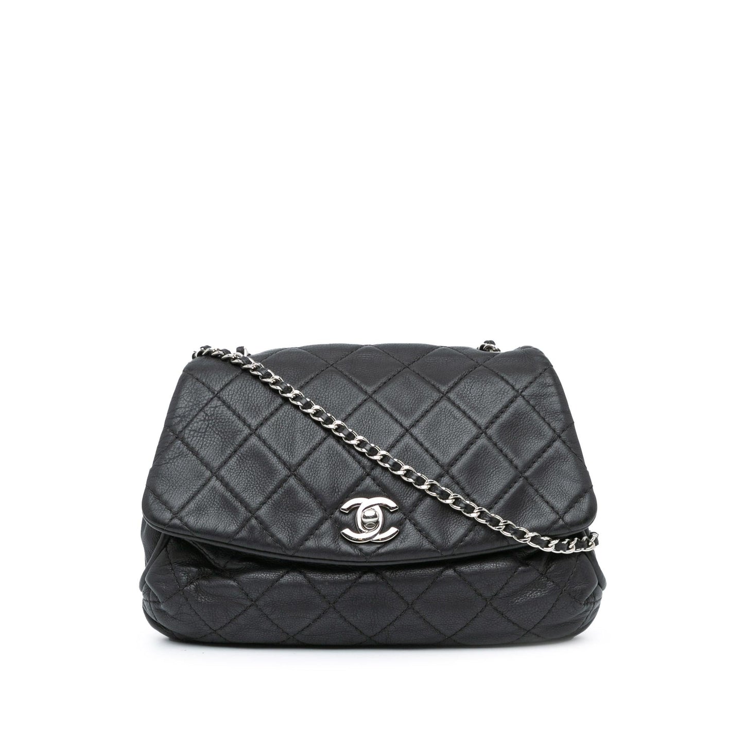 Chanel Quilted Calfskin Curvy Shoulder Bag - Rovelle Bags