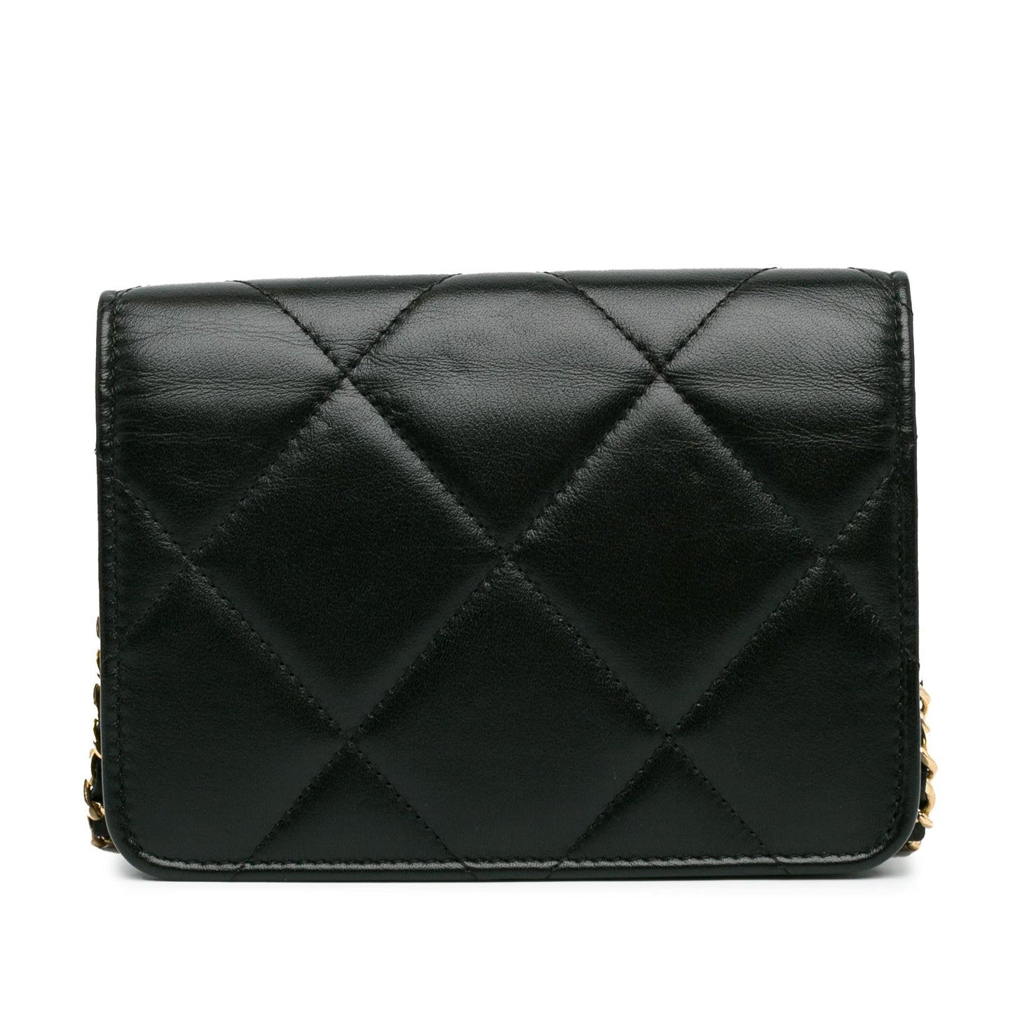 Chanel Quilted Calfskin Strass Clutch Bag - Rovelle Bags