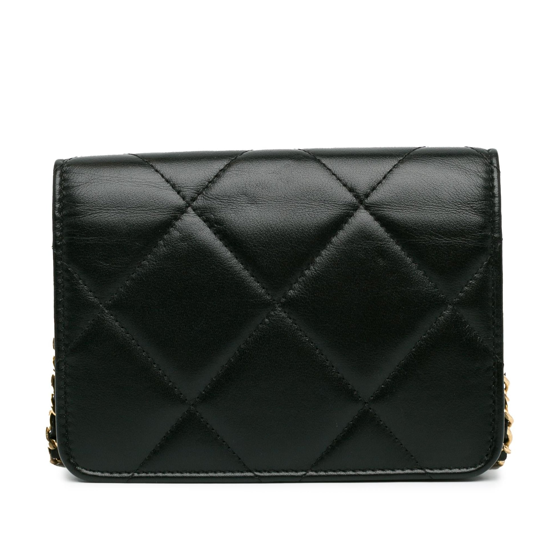 Chanel Quilted Calfskin Strass Clutch Bag - Rovelle Bags