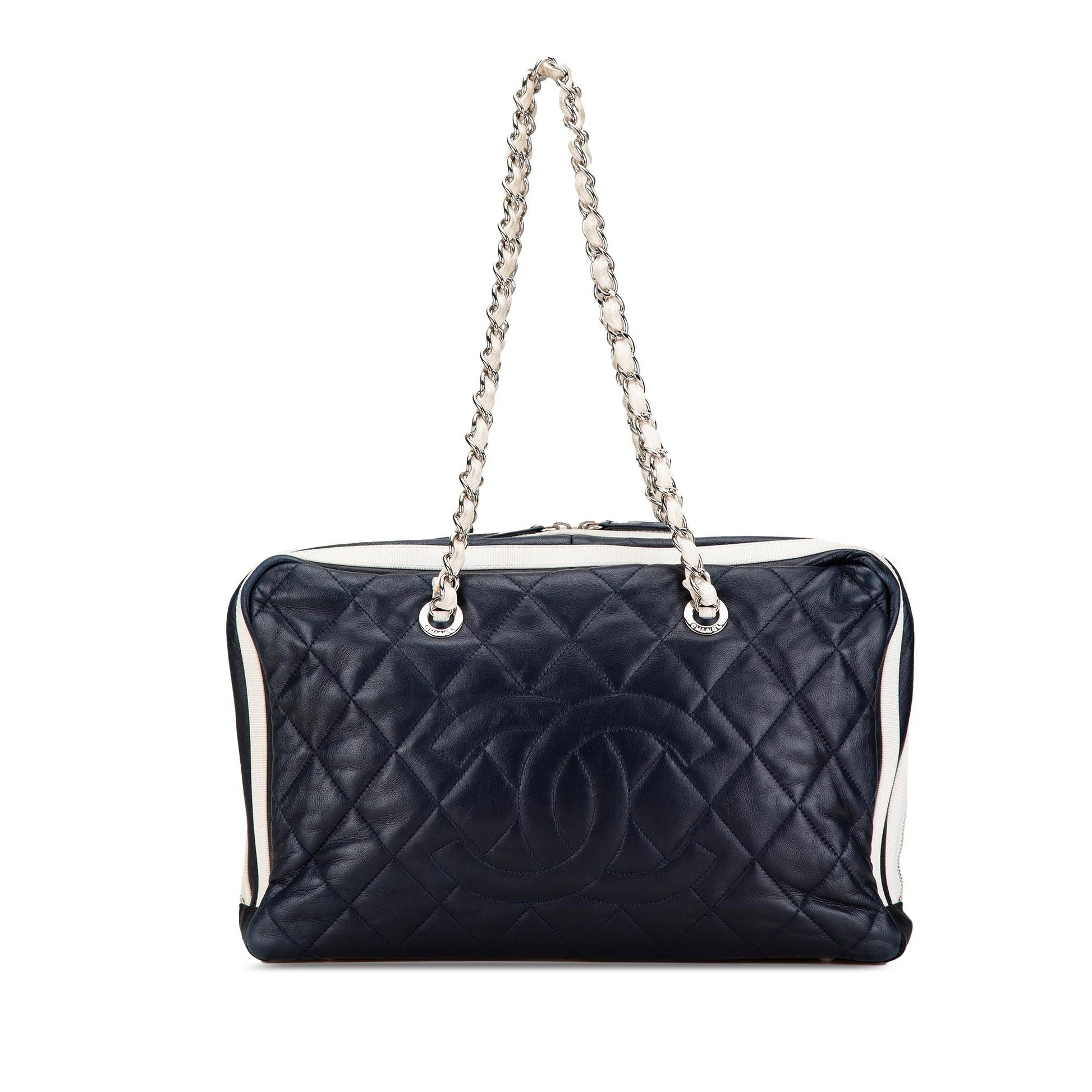 Chanel Quilted Calfskin Venice Shoulder Bag - Rovelle Bags