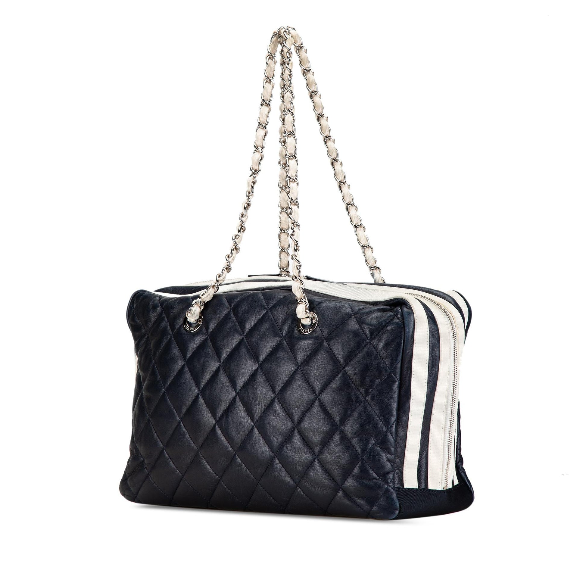 Chanel Quilted Calfskin Venice Shoulder Bag - Rovelle Bags