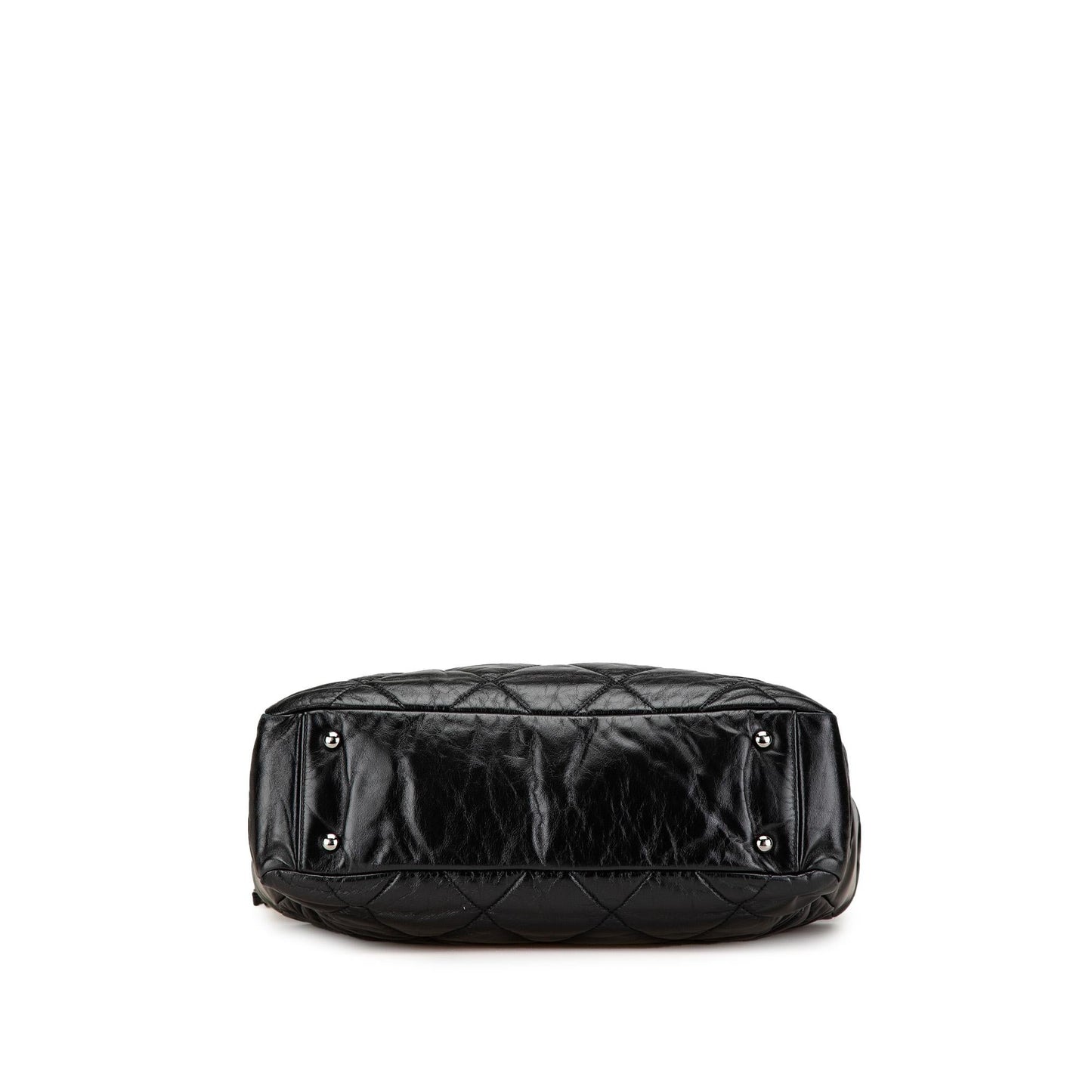 Chanel Quilted Glazed Calfskin Satchel Bag - Rovelle Bags