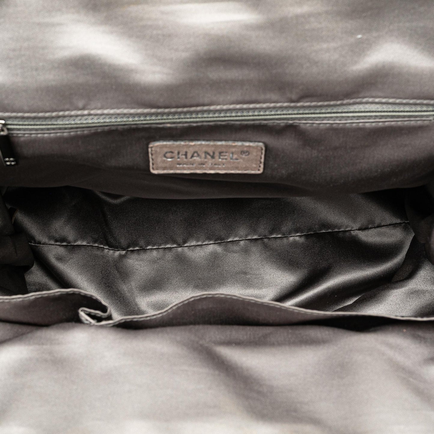 Chanel Quilted Glazed Calfskin Satchel Bag - Rovelle Bags
