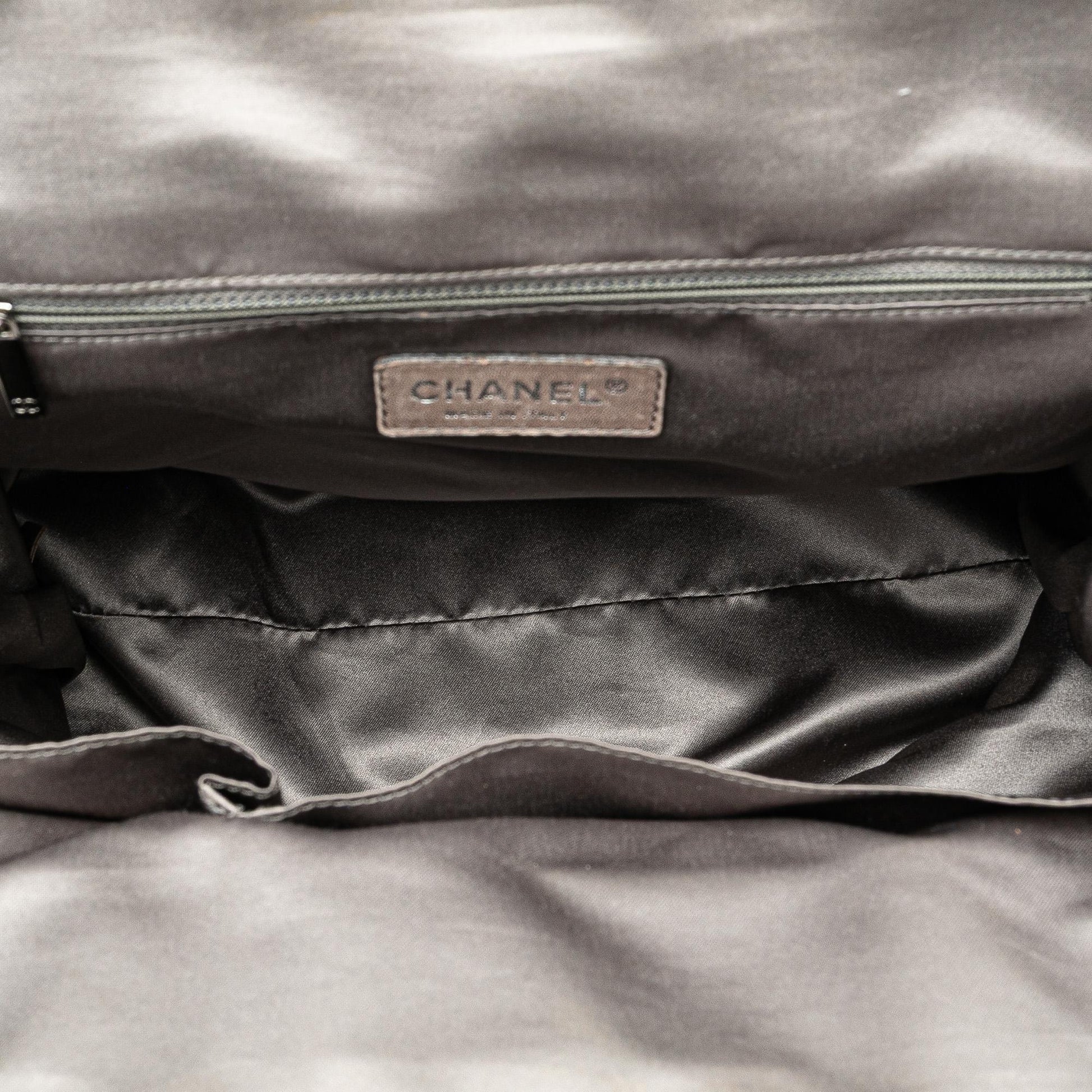 Chanel Quilted Glazed Calfskin Satchel Bag - Rovelle Bags