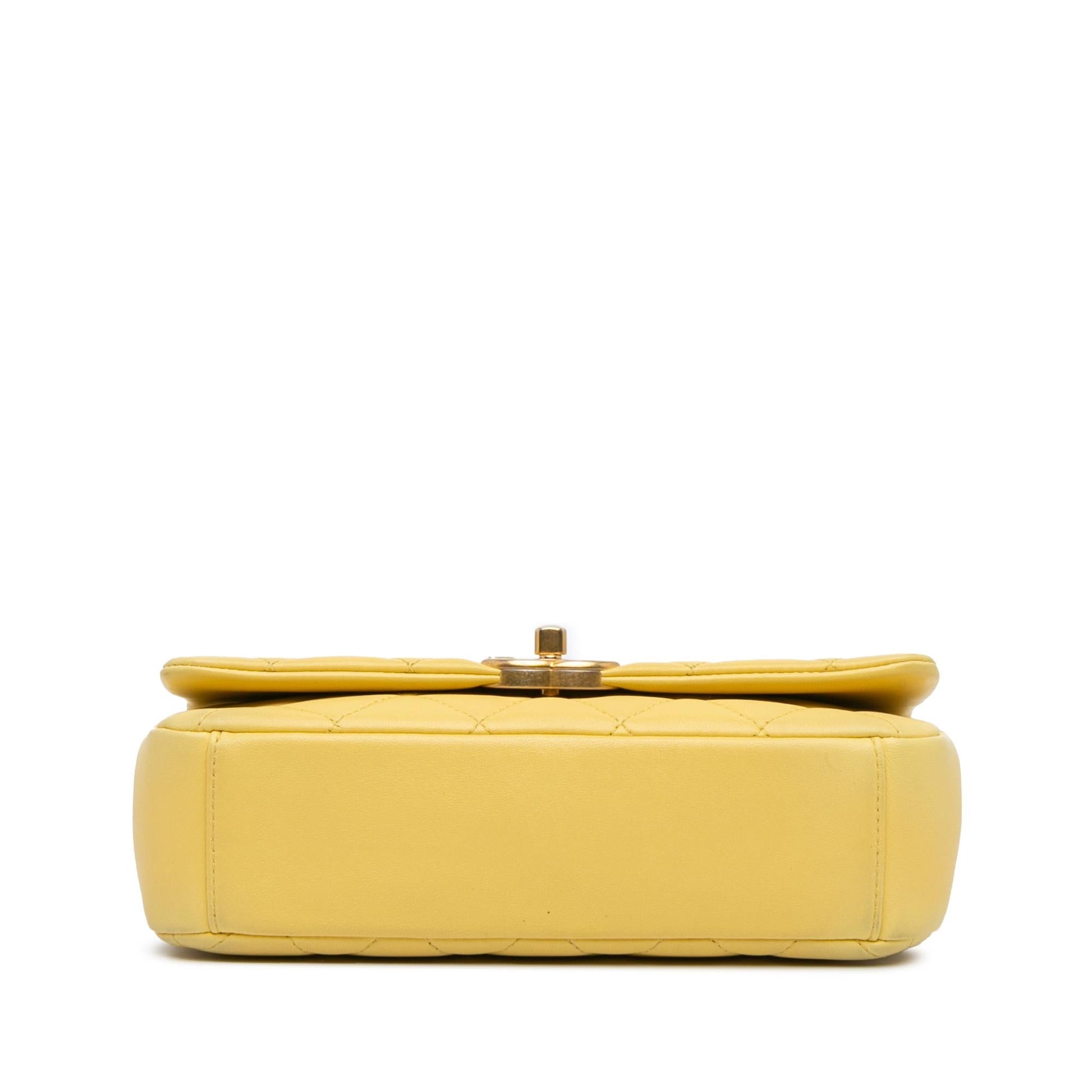 Chanel Quilted Lambskin Chain Shoulder Bag - Rovelle Bags