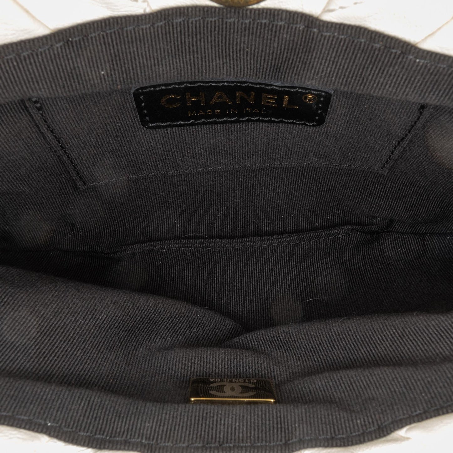 Chanel Quilted Lambskin Pearl Clutch Bag - Rovelle Bags